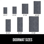 GORILLA GRIP Waterproof Traffic Guard Door Mat, 2 Pack Heavy Duty Entryway Mats - Image 6