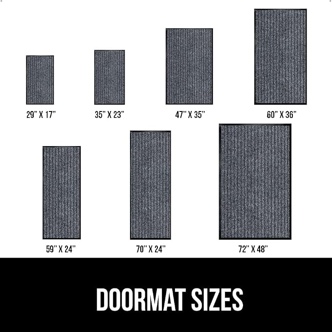 GORILLA GRIP Waterproof Traffic Guard Door Mat, Heavy Duty Entryway Mats - Image 6