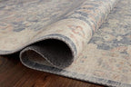 Loloi Hathaway Collection HTH-02 Denim/Multi 2'-0" x 5'-0", .25" Thick Accent - Image 5
