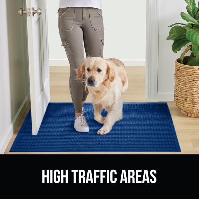 GORILLA GRIP Front Door Mat, Indoor Outdoor Ultra Absorbent HydroAbsorb Doormat - Image 7