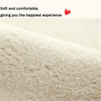 Soft Cashmere Area Rug Luxury Bedside Carpet Bedroom Living Room Mats Solid - Image 8