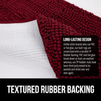 GORILLA GRIP Bath Rug Mat 36x24, Soft Absorbent Chenille, Quick Dry Microfiber - Image 5