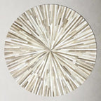 Faux Cowhide Round Area Rug | Non-Slip Leather Floor Carpet - Image 4
