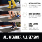 GORILLA GRIP Front Door Mat, Indoor Outdoor Ultra Absorbent HydroAbsorb Doormat - Image 5