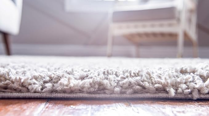 Unique Loom Davos Shag Collection Area Rug - Image 4