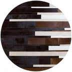 Modern Patchwork Rug Striped Designer Carpet - Image 2