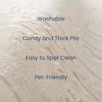 Revival Rugs Ebb 5'3"x8' Washable Area Rug - Image 2