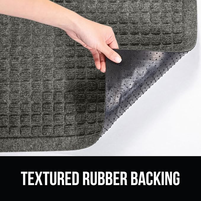 GORILLA GRIP Front Door Mat, Indoor Outdoor Ultra Absorbent HydroAbsorb Doormat - Image 3
