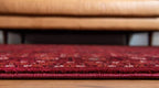 Unique Loom Tekke Collection Over-Dyed Saturated Traditional Torkaman Area Rug - Image 4