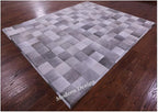 Modern Design Premium Cowhide Leather Carpet - Image 2