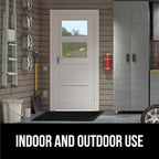 GORILLA GRIP 100% Waterproof All-Season WeatherMax Doormat US Designed Natural - Image 9