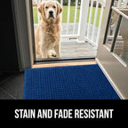GORILLA GRIP Front Door Mat, Indoor Outdoor Ultra Absorbent HydroAbsorb Doormat - Image 10