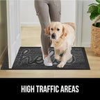 GORILLA GRIP 100% Waterproof All-Season WeatherMax Doormat, US Designed Natural - Image 7