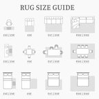 5x7 Area Rug Living Room: Washable Boho Geometric Moroccan Rug Neutral Modern - Image 8
