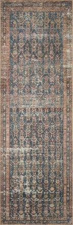 Loloi Amber Lewis Billie Collection, Ocean & Brick 3'-6" x 5'-6" Area Rug – - Image 8