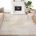Abani Neutral Beige Area Rug 2' x 3' by Abani
