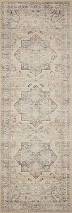 Loloi Hathaway Collection HTH-07 Multi/Ivory 2'-6" x 7'-6", .25" Thick Runner - Image 6
