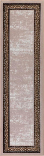 Antep Rugs Alfombras Bordered Modern 2x7 Non-Slip Low Pile Rubber Backing - Image 2