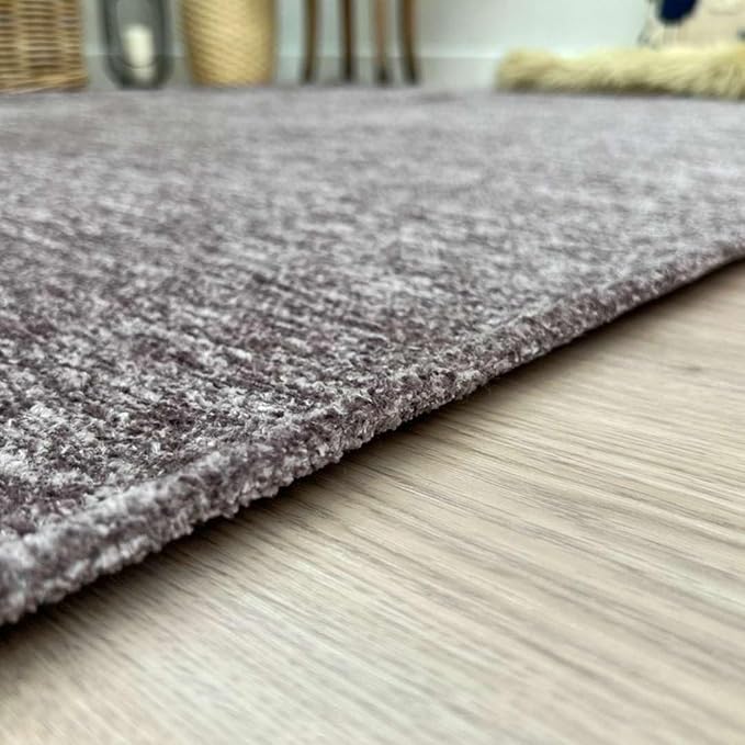 Alfa Rich 4x6 Dark Gray Washable Area Rugs - Image 6