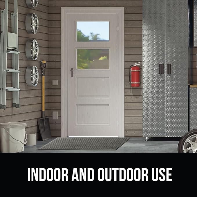 GORILLA GRIP Front Door Mat, Indoor Outdoor Ultra Absorbent HydroAbsorb Doormat - Image 8