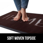 GORILLA GRIP 100% Waterproof All-Season WeatherMax Doormat 35x23, US Designed - Image 7