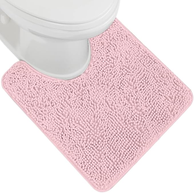 GORILLA GRIP Plush Absorbent Shaggy Chenille Bath Rug Mat by GorillaGrip