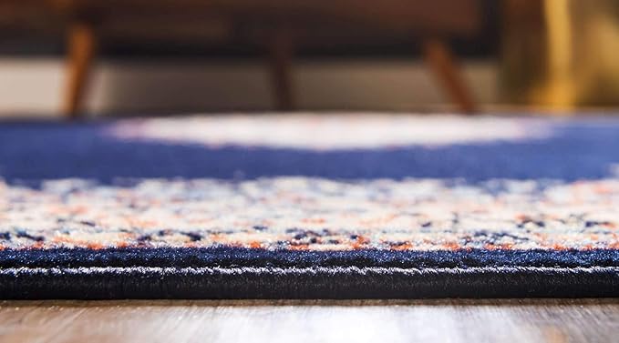 Unique Loom Reza Collection Traditional Persian Style Area Rug, 9 x 12 ft - Image 4