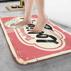 Candy Store Sign Bathroom Mat Rugs Microfiber Faux Cashmere Thick Plush Bath - Image 2