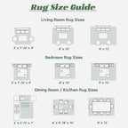 Area Rug 5x7 Washable Rug, Vintage Boho Medallion Rugs Non-Slip Soft Low Pile - Image 8