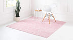 Unique Loom Trellis Frieze Collection Area Rug - Image 4