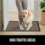 GORILLA GRIP 100% Waterproof All-Season WeatherMax Doormat, US Designed Natural - Image 7