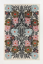 Bold Floral Hand-Tufted Wool Rug 7x10 Ft – Vintage-Style Area Carpet by RUGBARN