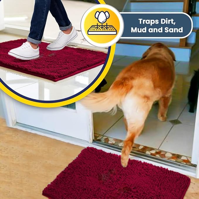 Muddy Mat® AS-SEEN-ON-TV Highly Absorbent Microfiber Door Mat and Pet Rug - Image 6