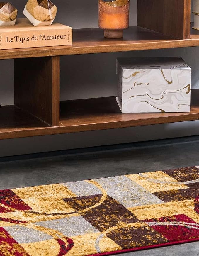 Unique Loom Barista Collection Area Rug - Image 4