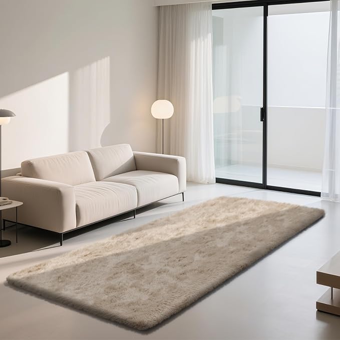 Soft Runner Rugs for Bedroom, Bedside Rug for Living Room Bedroom Kids Room - Image 3