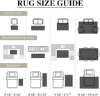 Taupe 2x6 Runner Rug Vintage Area Carpet Hallway Indoor Kitchen Washable Low - Image 9
