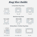 Area Rug 8x10 Washable Rug, Vintage Boho Medallion Rugs Non-Slip Soft Low Pile - Image 8