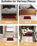 Upgraded Christmas Waffle Bath Mat, Super Absorbent Non Slip Bath Mats - Image 8