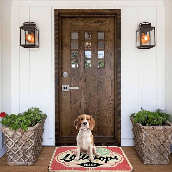 Candy Store Sign Bathroom Mat Rugs Microfiber Faux Cashmere Thick Plush Bath - Image 8