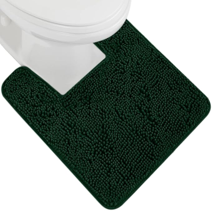 GORILLA GRIP Plush Absorbent Shaggy Chenille Bath Rug Mat by GorillaGrip