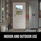 GORILLA GRIP 100% Waterproof All-Season WeatherMax Doormat, US Designed Natural - Image 9