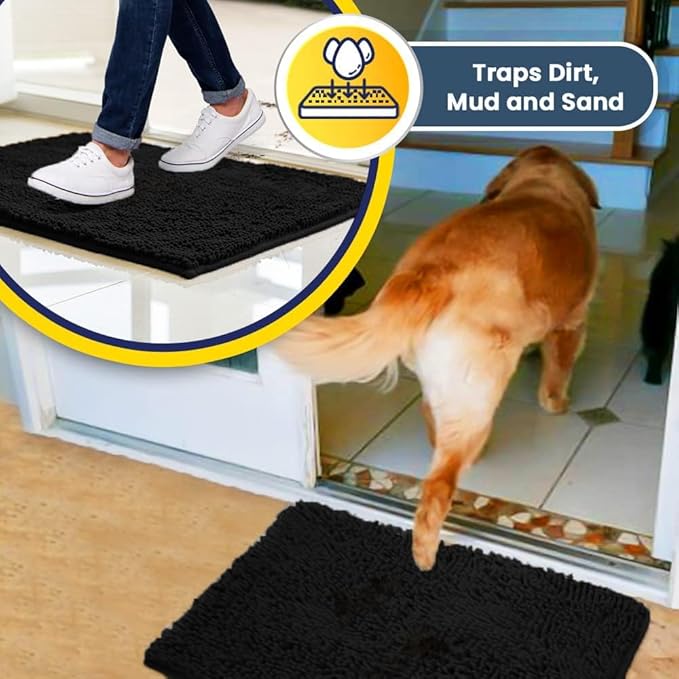 Muddy Mat® | Super Absorbent Door Mat Indoor, Microfiber Quick Dry Chenille - Image 6