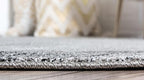 Rugs.com Angelica Collection Rug – 6 Ft Round Light Gray Medium Rug Perfect - Image 3