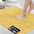 GORILLA GRIP Bath Rug Mat 44x26, Thick Soft Absorbent Chenille, Quick Dry by GorillaGrip