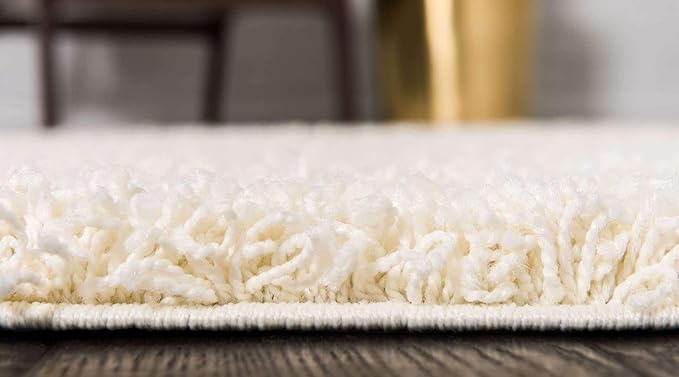 Unique Loom Solid Shag Collection Area Rug - Image 5