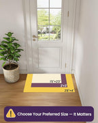 DEXI Ultra Thin Entryway Door Mat 24x36, Non Slip Rubber Backing Inside Entry - Image 2