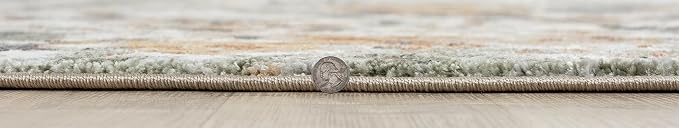 Keen Home Design Area Rugs - 8ft Round Non-Shedding - Image 3