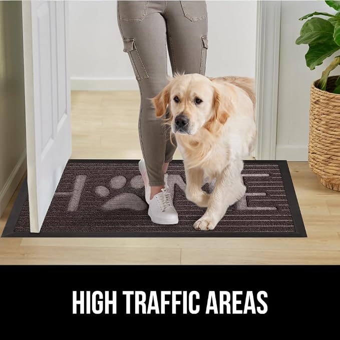 GORILLA GRIP 100% Waterproof All-Season WeatherMax Doormat 35x23, US Designed - Image 6