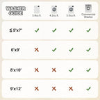 Washable Area Rug for Living Room 6x9 - Image 9