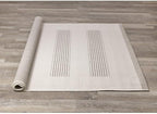 6x9 Rug with Modern Striped Pattern, Stylish Neutral Area Rug in Beige and Cream - Image 8